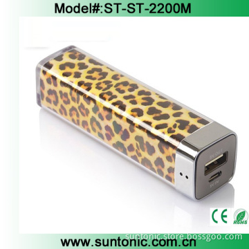 Good Quality and Cheap 2200mAh Power Bank Lipstick